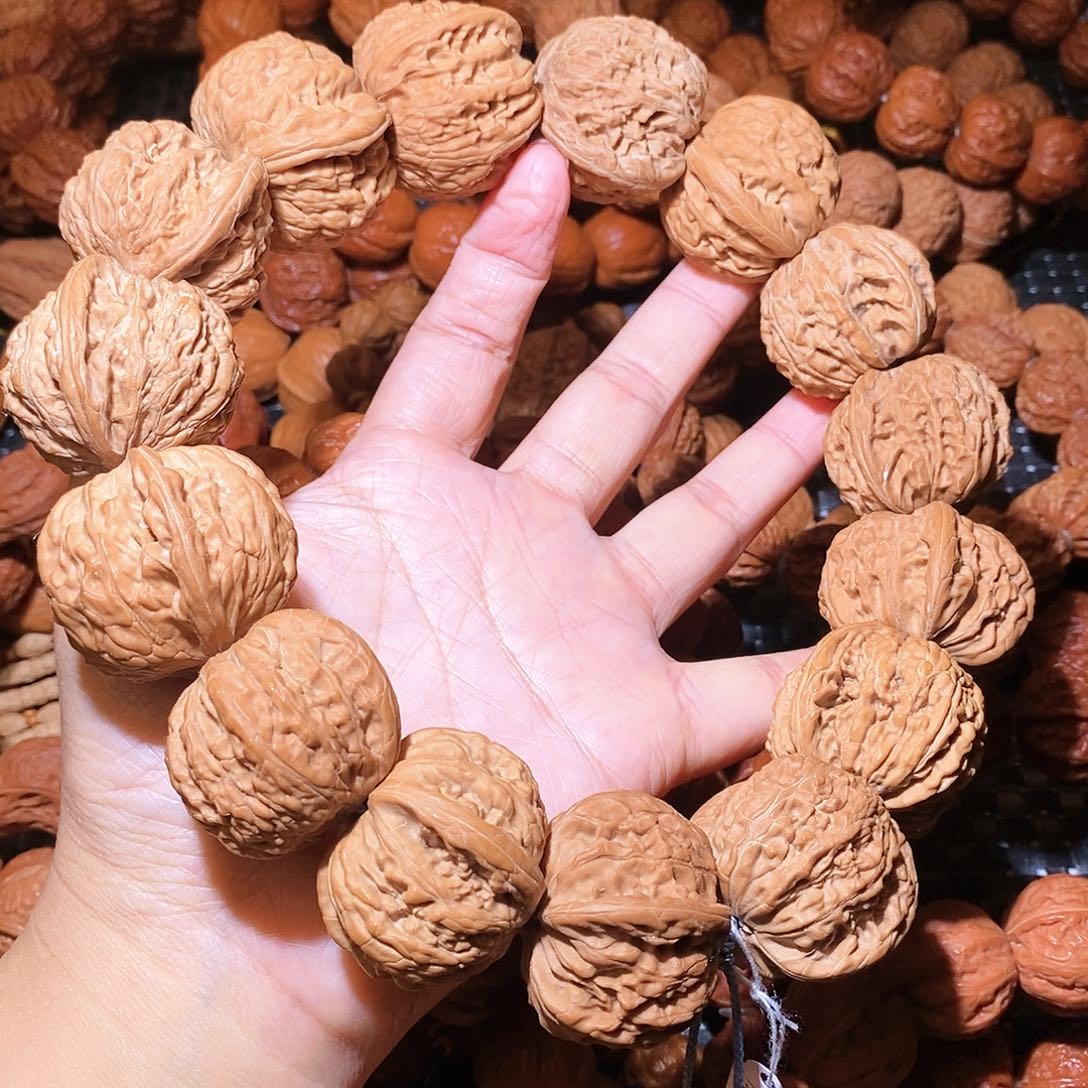 福***康文玩核桃吊坠磨盘手持