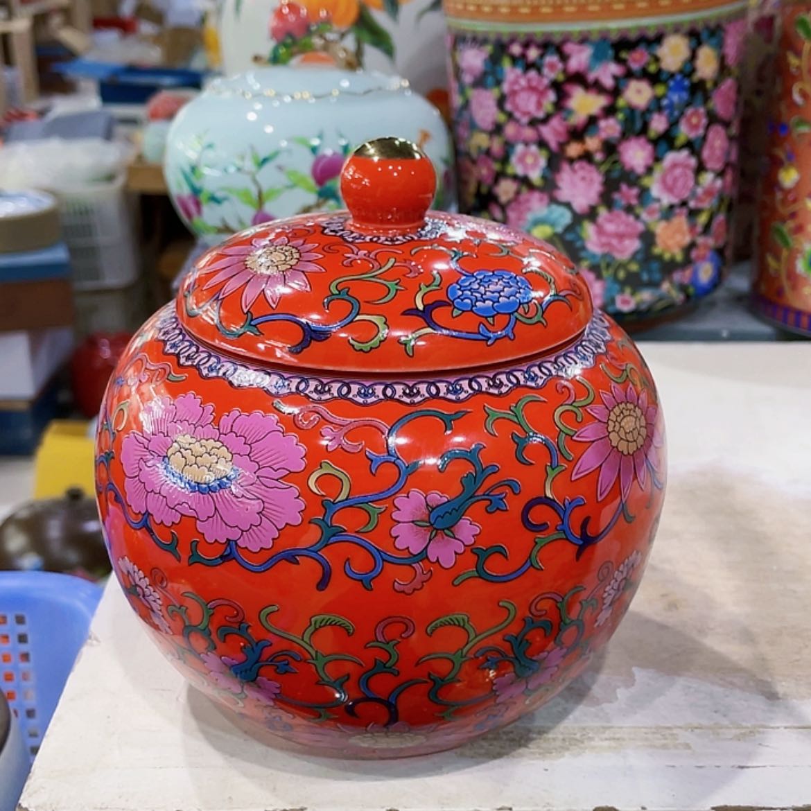 【闪购商品】罐陶瓷茶叶罐密封罐