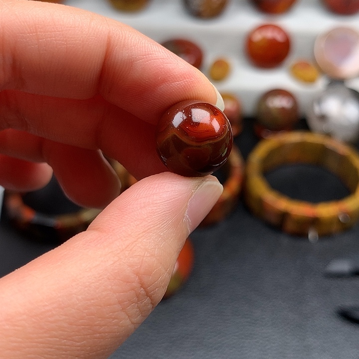 玛瑙/玉髓未镶嵌手链