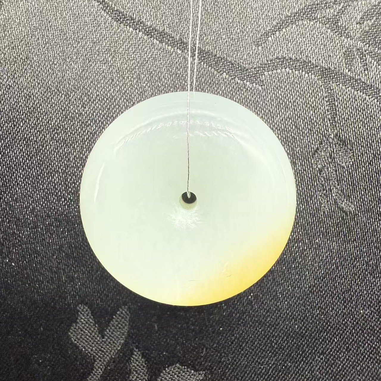 （和田馆）和田玉平安扣吊坠 DZ074 27mm