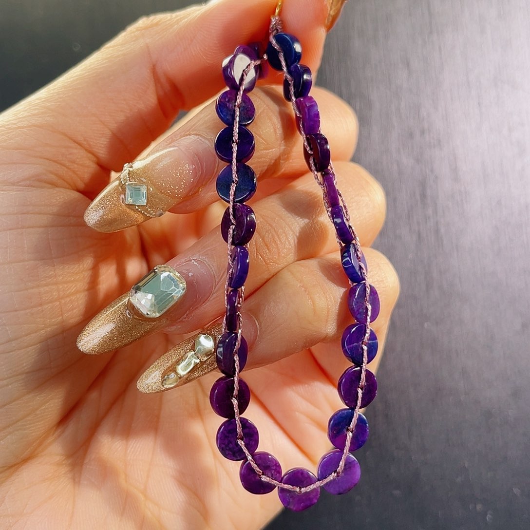 苏纪石（舒俱来）手链k金未镶嵌