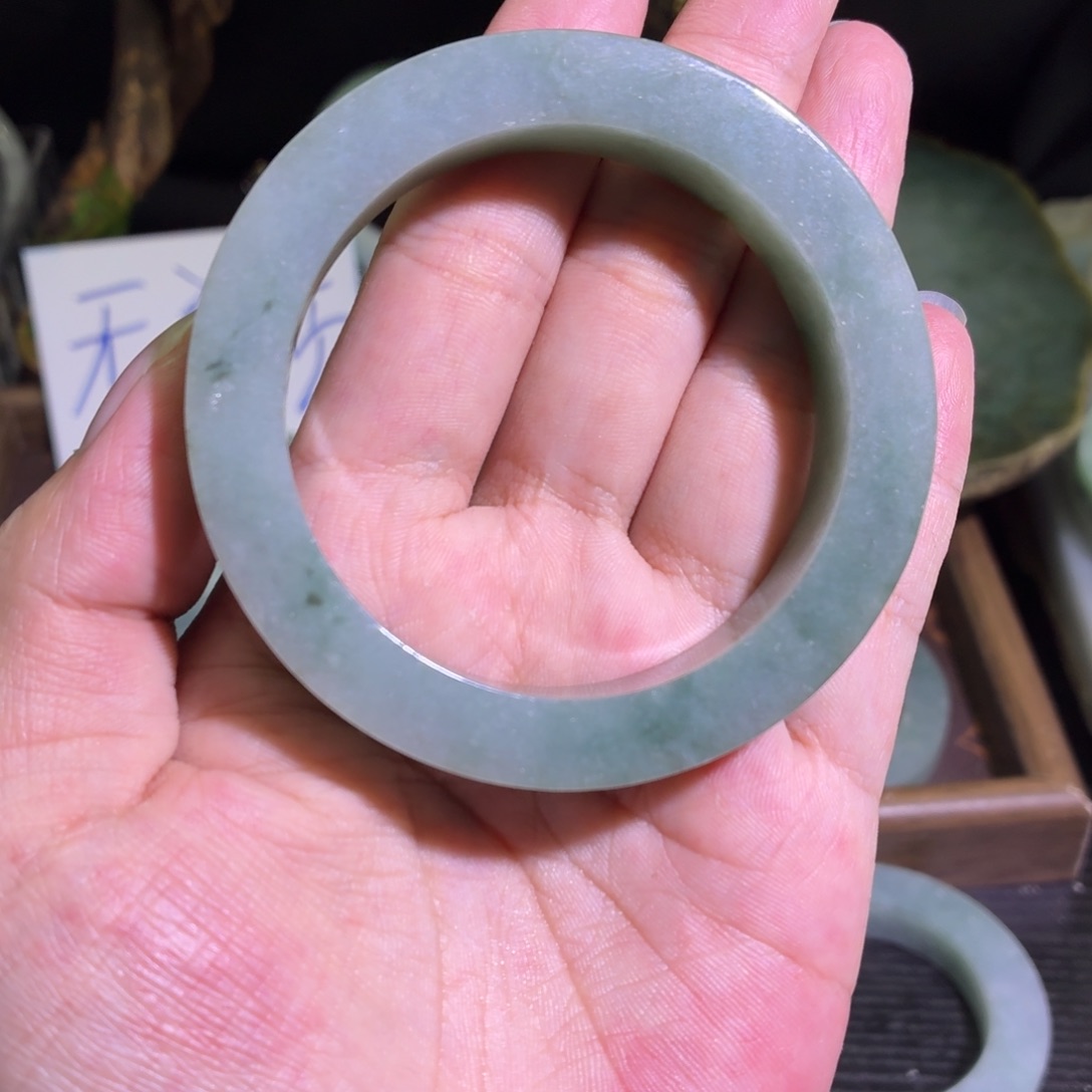 定制翡翠未镶嵌缅甸翡翠A货手镯毛胚定制