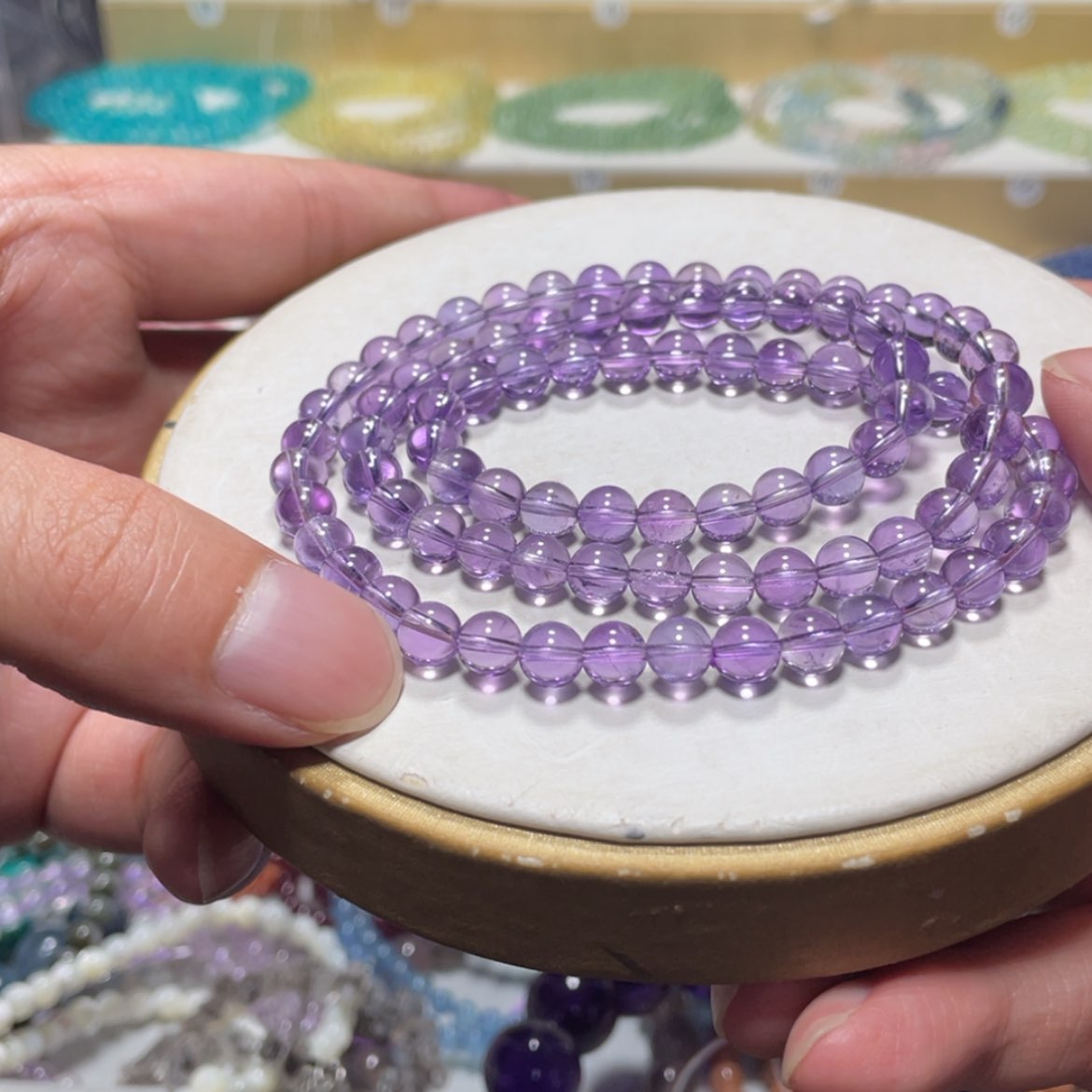 【闪购商品】水晶手链未镶嵌格*玛