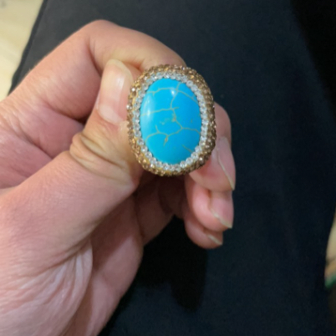 铜合金戒指 多彩缤纷系列 戒指手工彩色简约气质