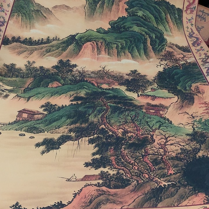 竖款装饰画装饰画