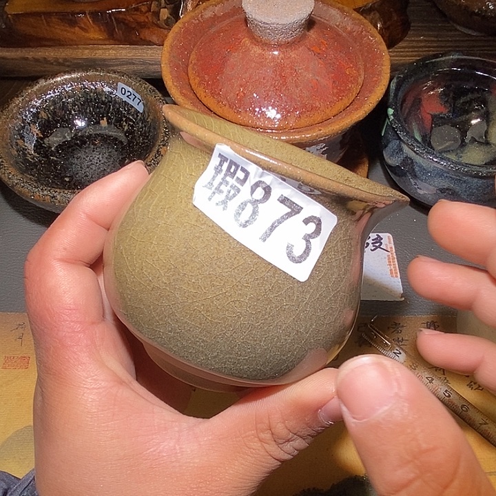 茶盏微瑕建盏主人杯子