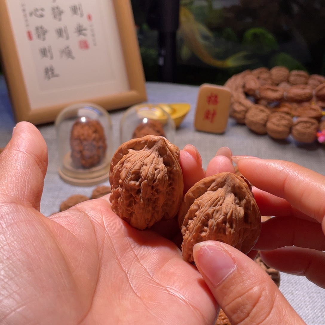 桃核把件书全品赤龙鸡心