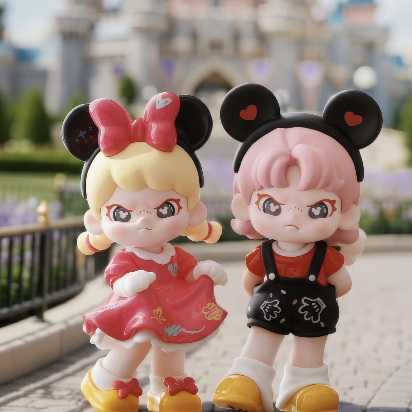 【代拆】DORA米奇趣想时光系列盲盒手办可爱潮玩摆件