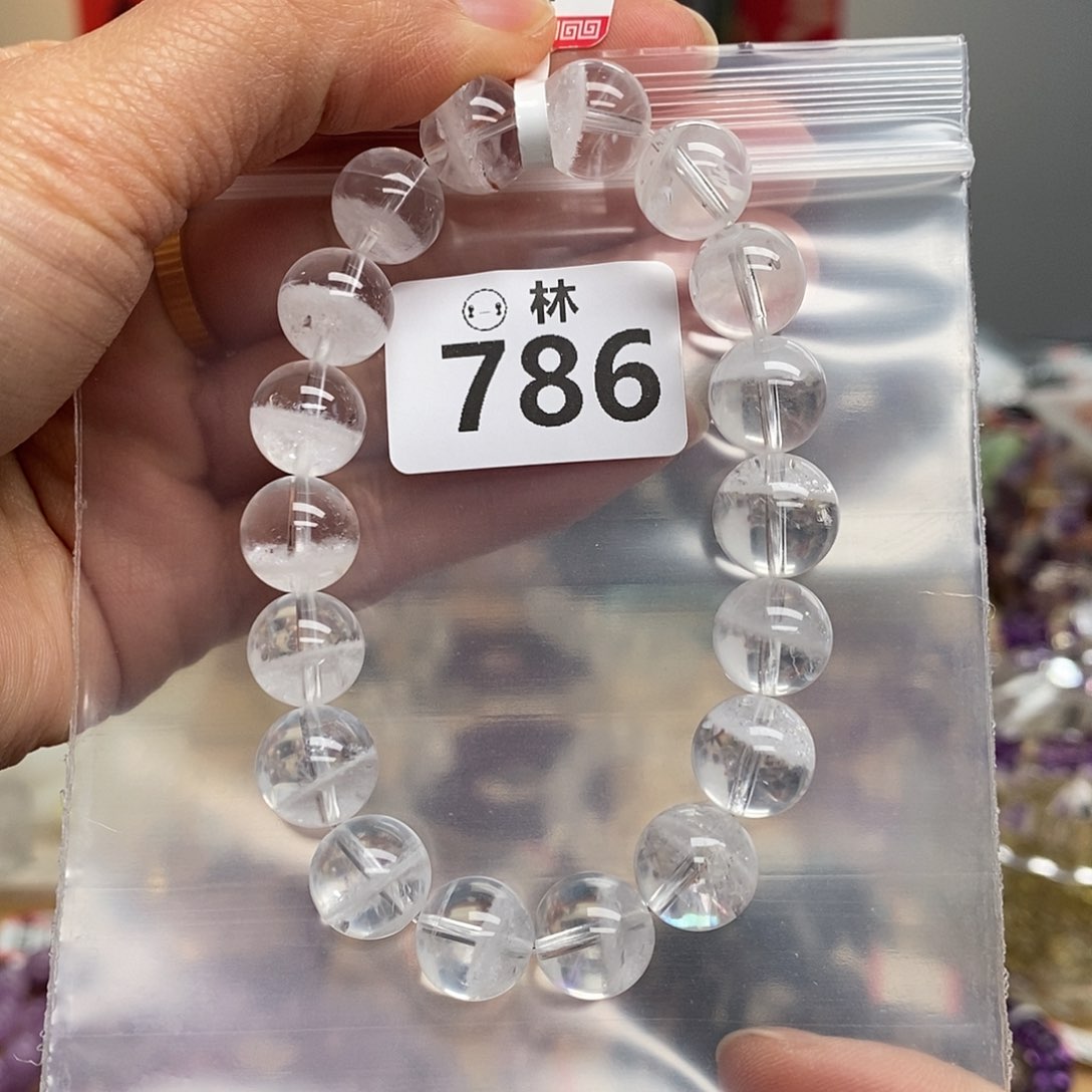 水晶手链未镶嵌多样性发一