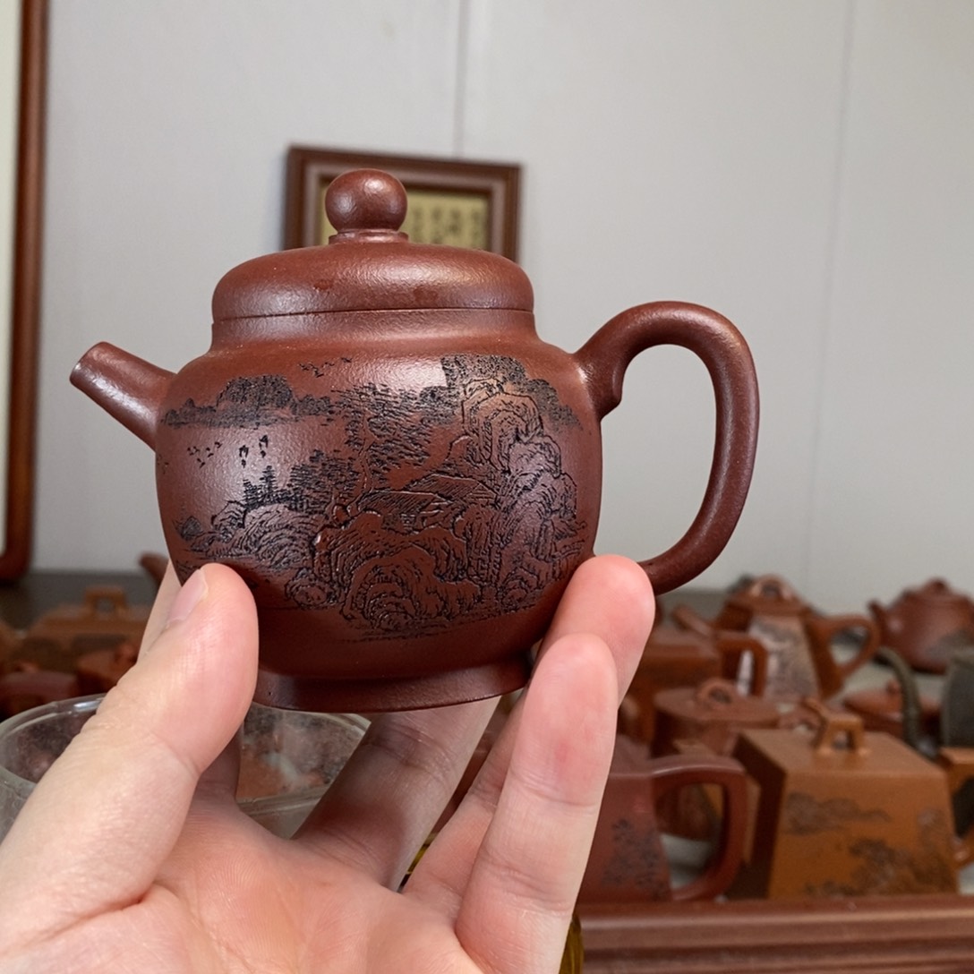 茶壶紫砂原矿泥料传统工艺制作
