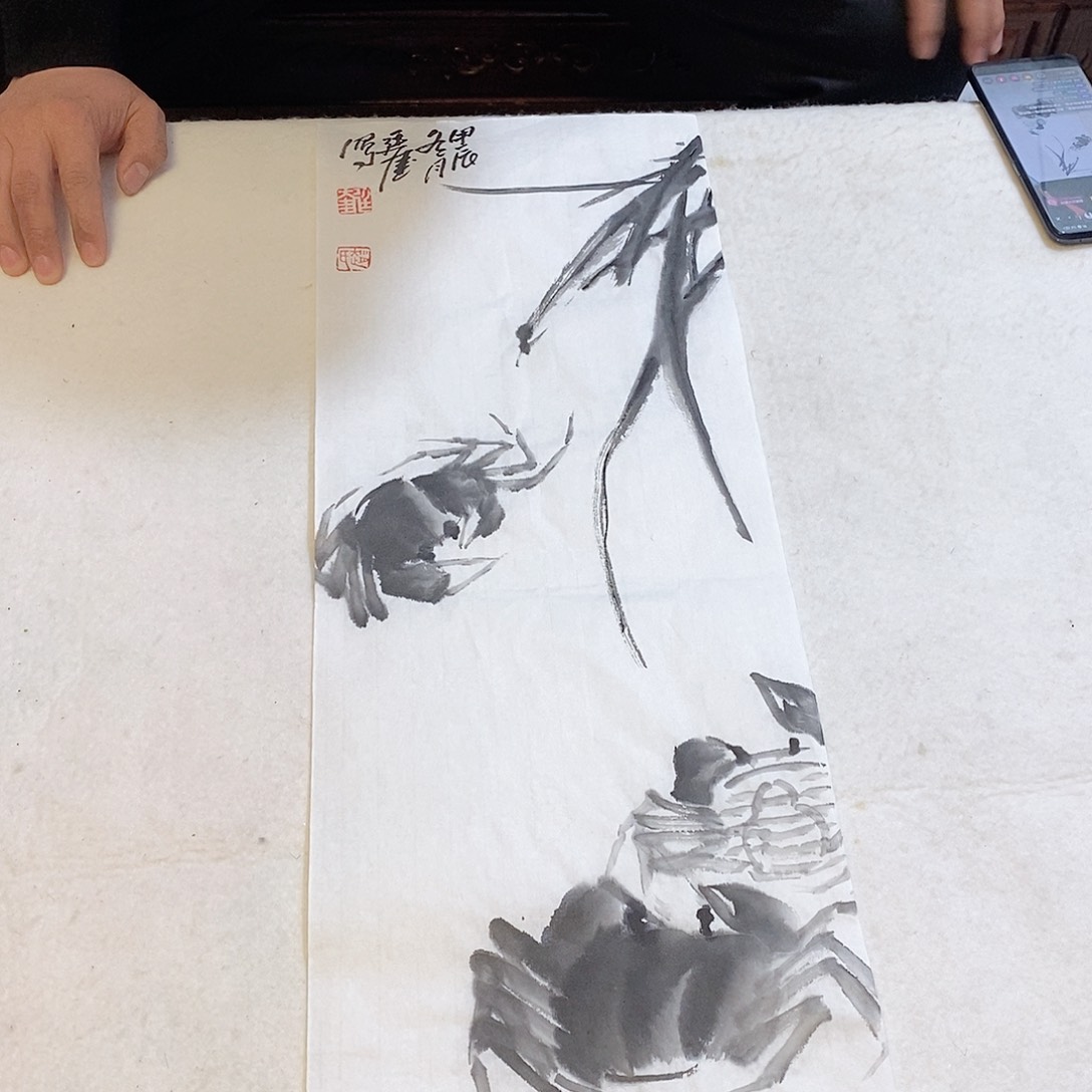 国画赵廷奎手绘写意画