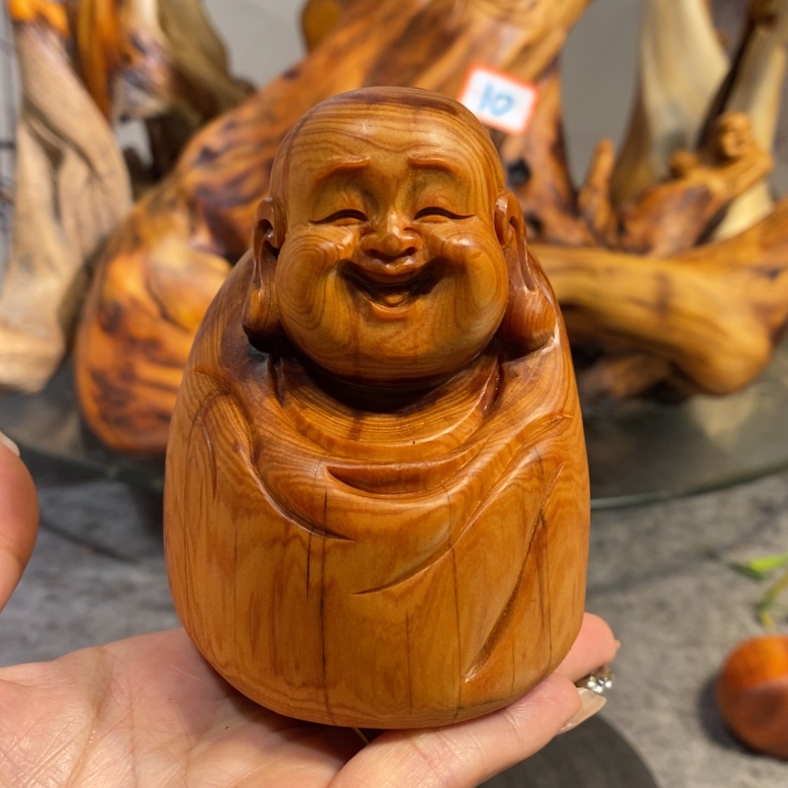 【闪购商品】柏木（崖柏）根雕木雕工艺品摆件，满十送一手把件