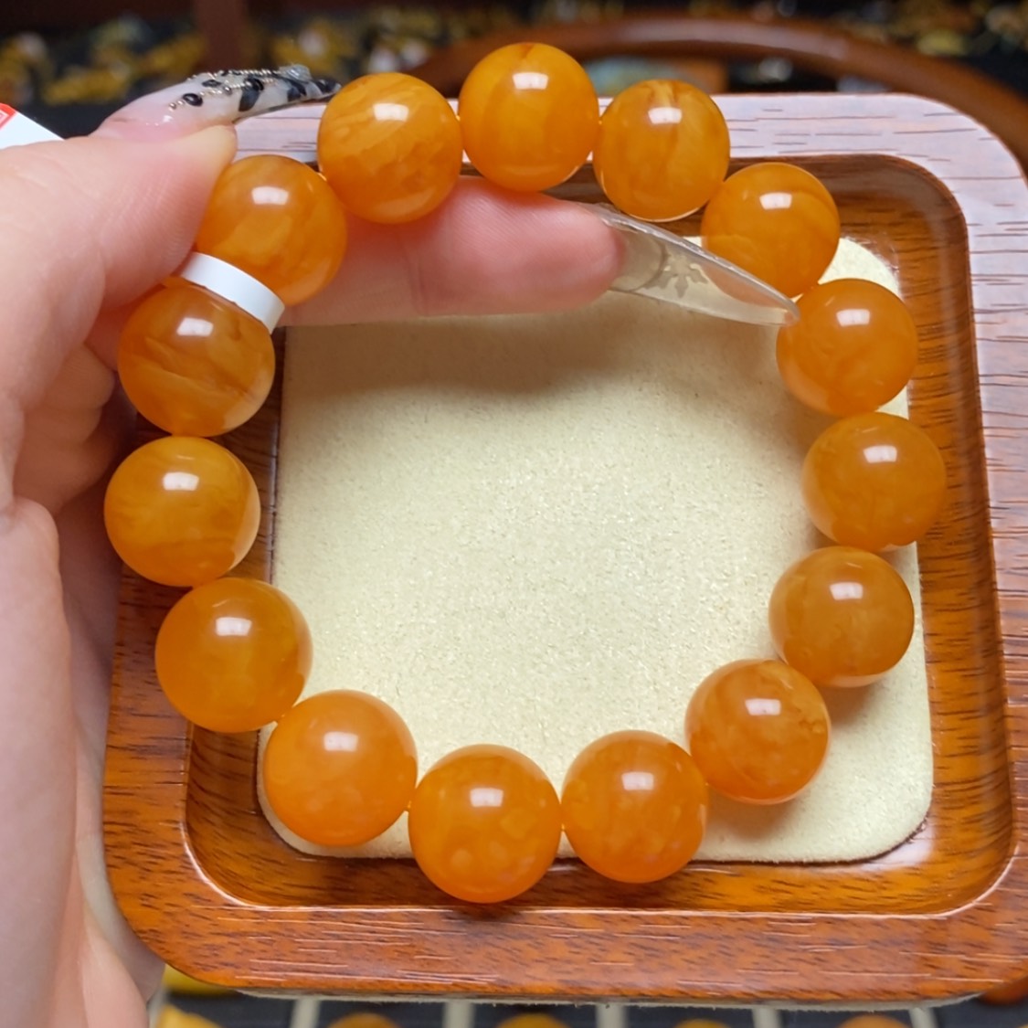 【闪购商品】蜜蜡手链未镶嵌手串