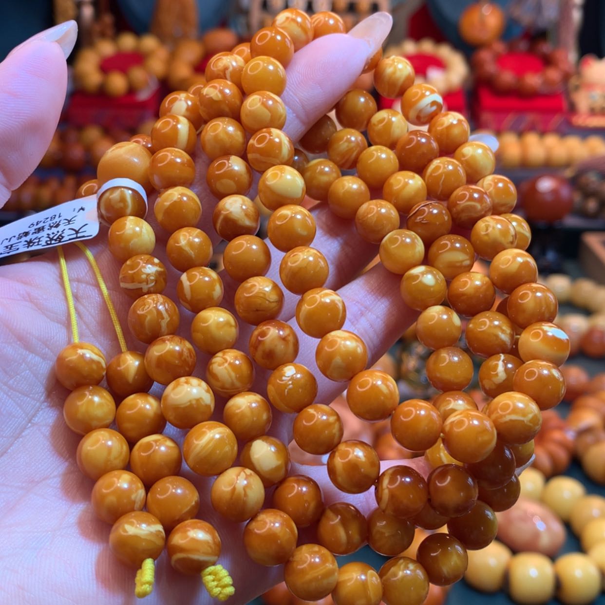 【闪购商品】蜜蜡手链未镶嵌蜜蜡手链