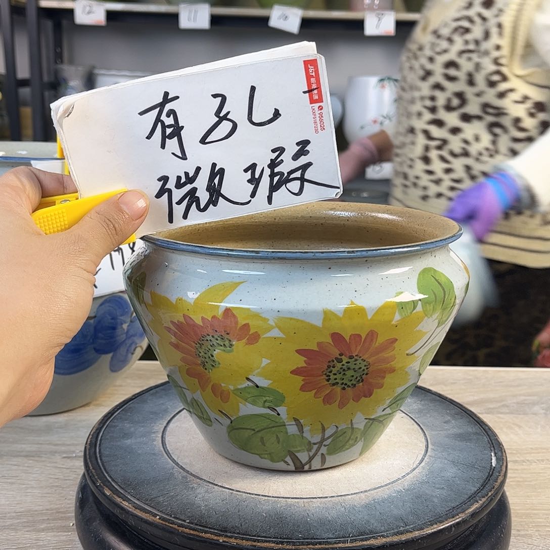 罐1xc景德镇陶瓷花盆