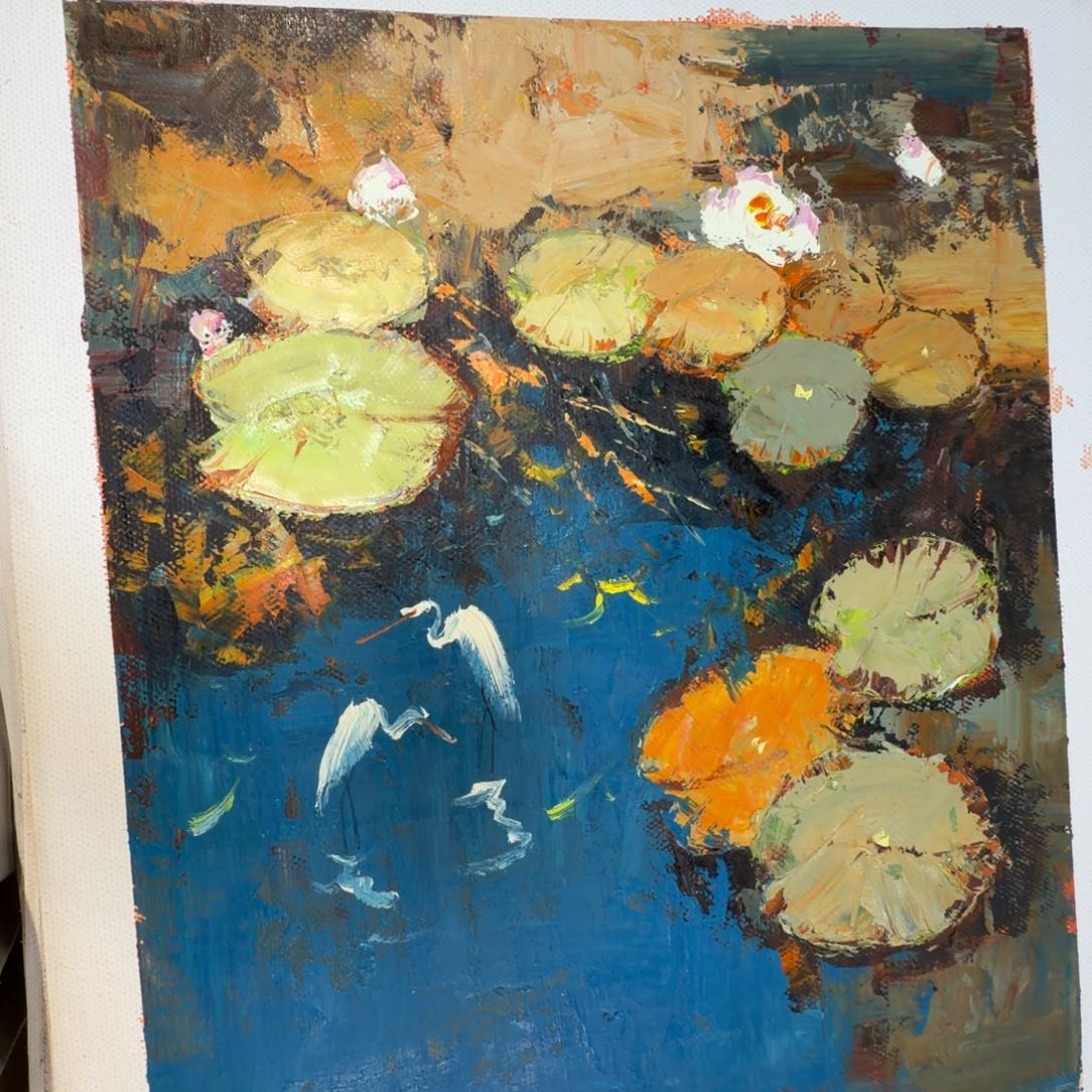 油画加油加油加油努力加油努力加油