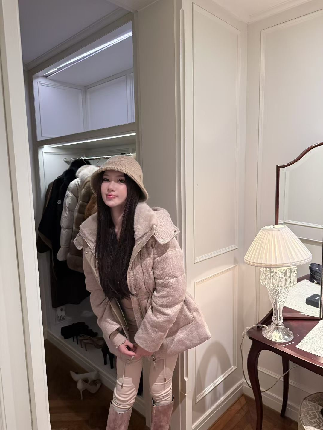 Lovemomo·羊毛白鹅绒羽绒服