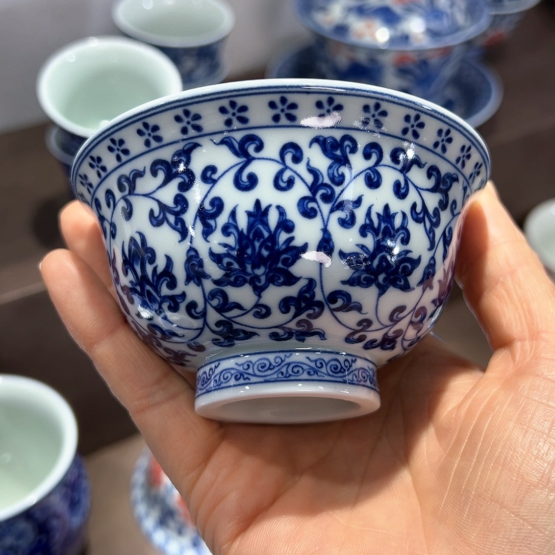 盖碗全场七景德镇景德镇景德镇