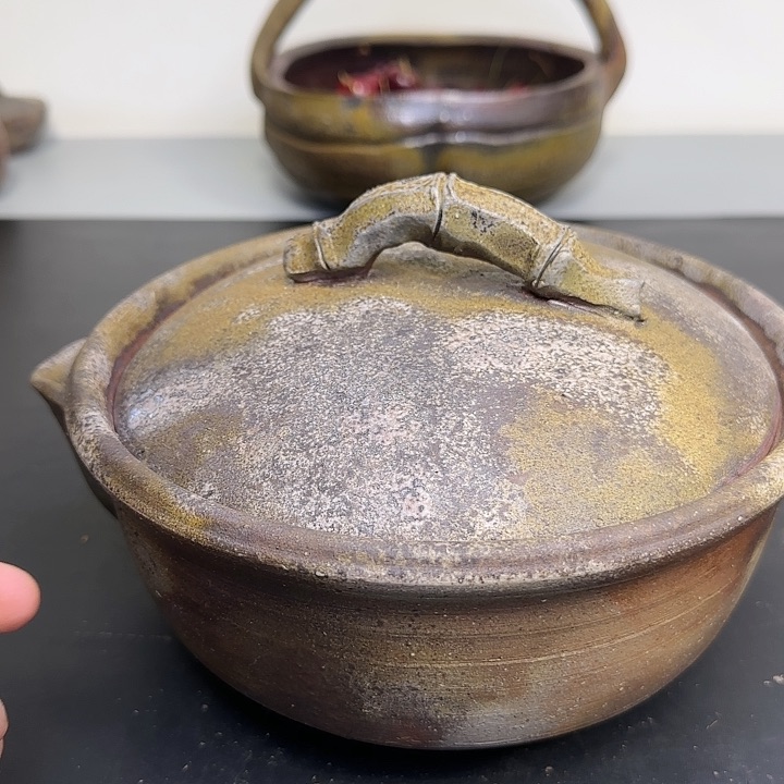 备前烧作品备前烧小*