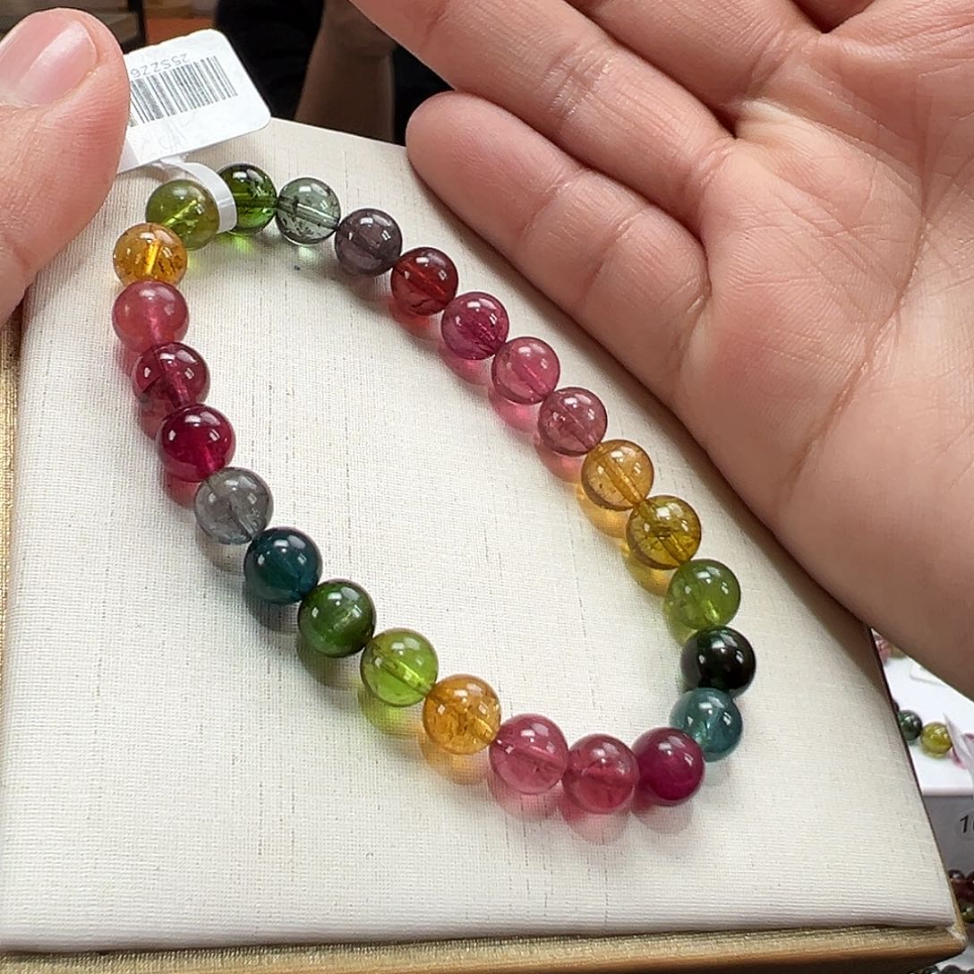 碧玺手串未镶嵌7mmmmmmm