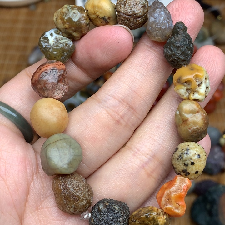 玛瑙/玉髓珠宝半成品未镶嵌