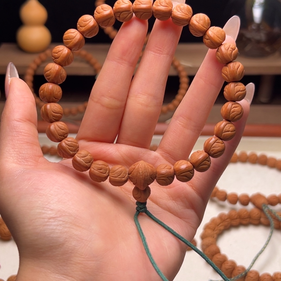 川***）木质类陕西龙纹桃核9.7