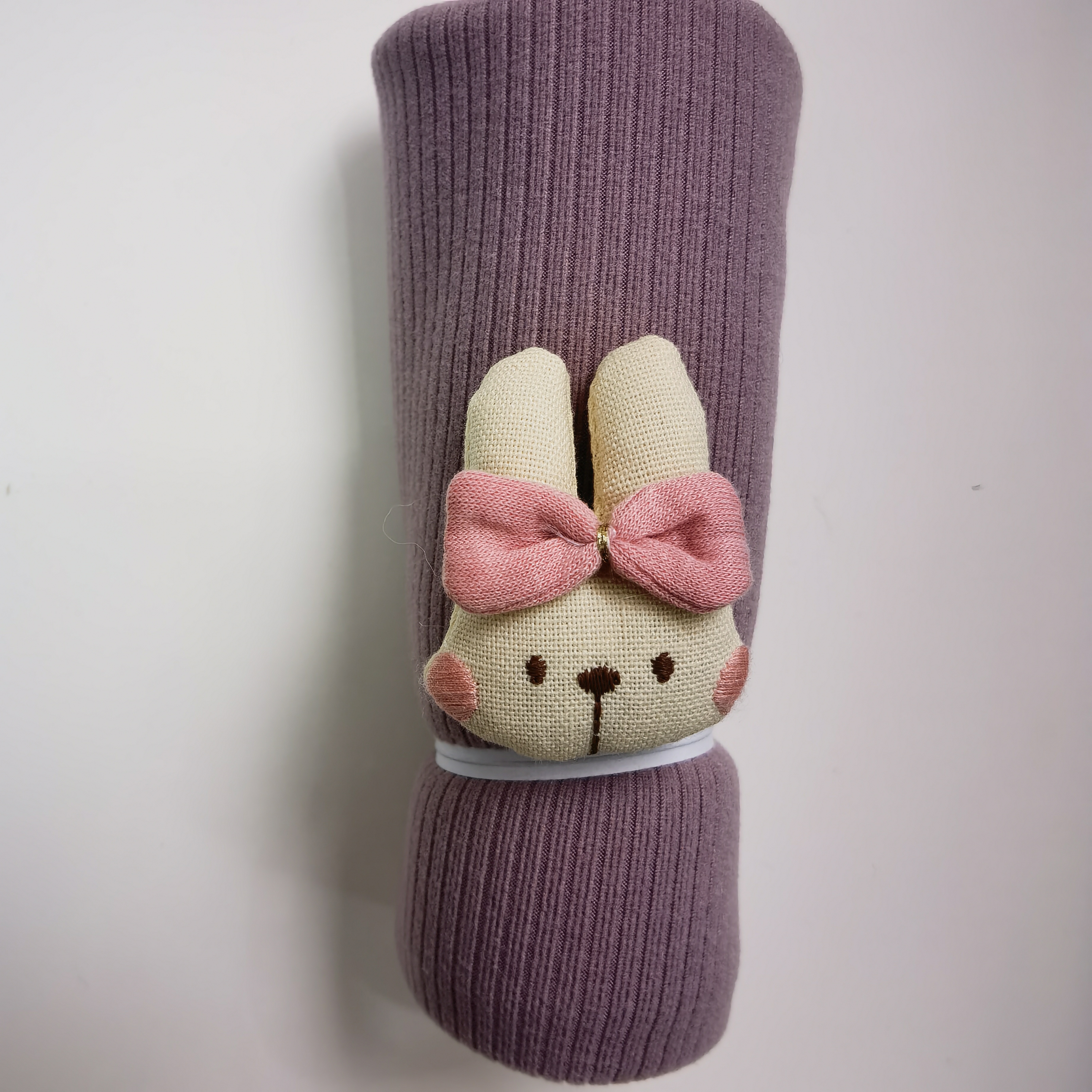 婴幼童冬季可爱兔子保暖脖套柔软舒适