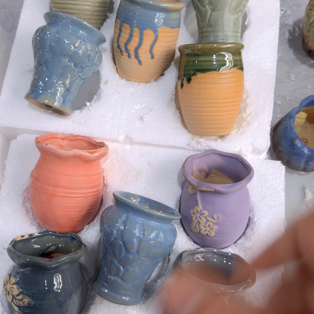 紫砂花盆粗陶盆 呀