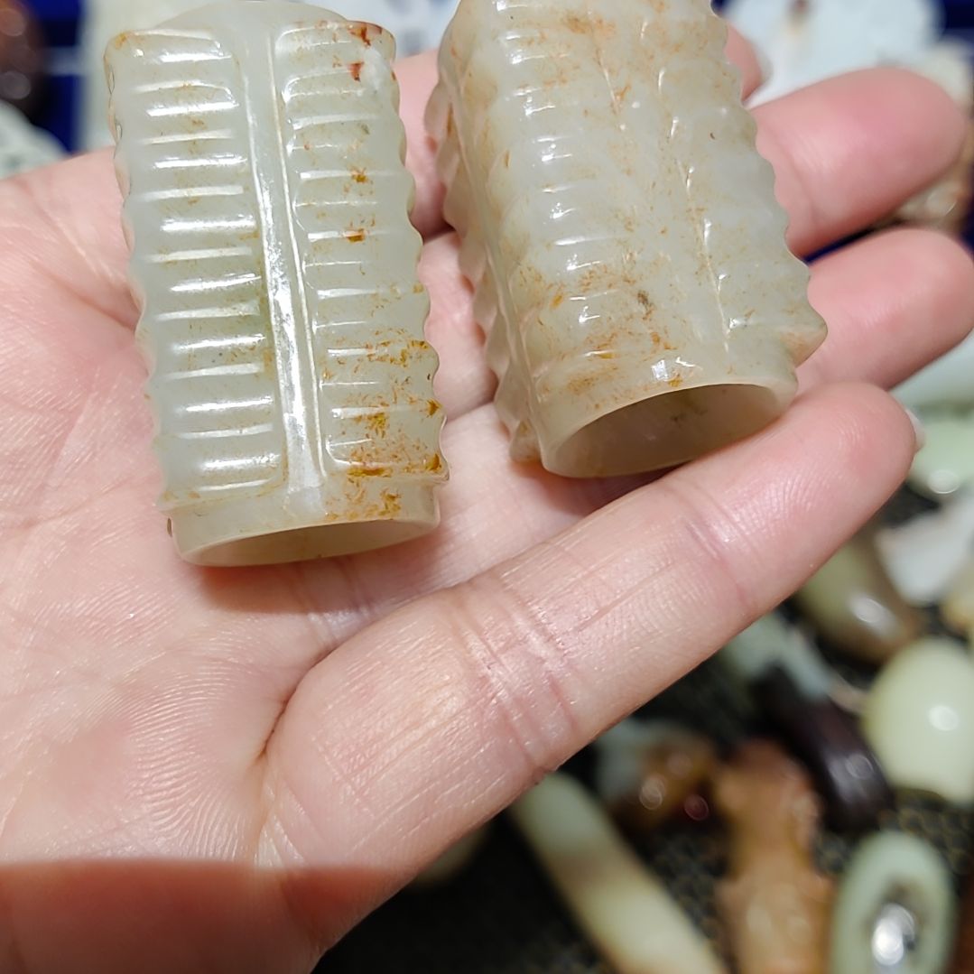 和田玉车挂未镶嵌用****3