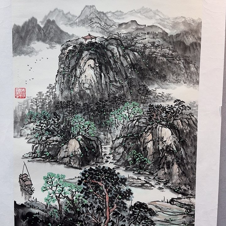 国画书法作品多次参加全国