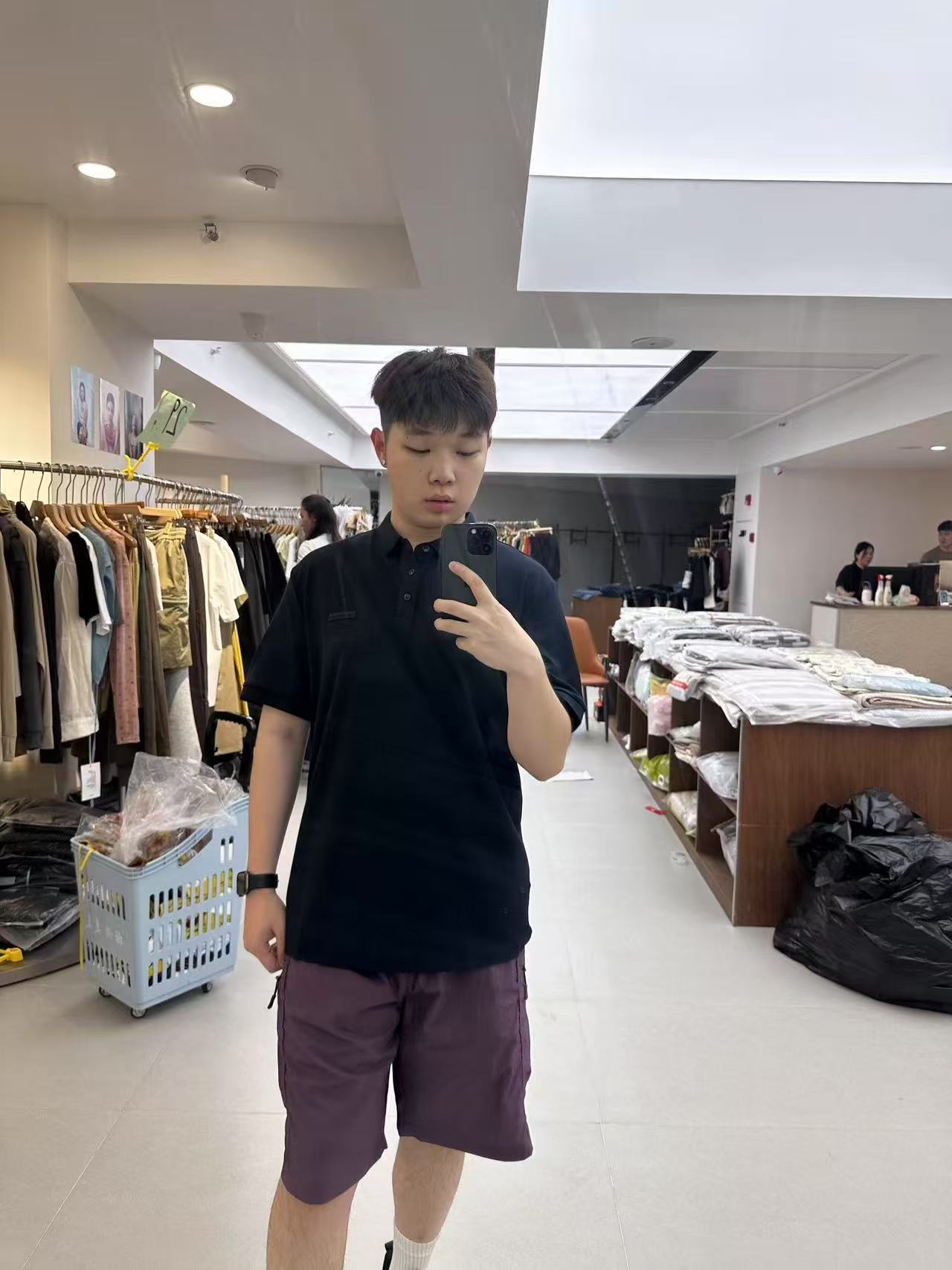 格调美美【实体品质】5016时尚POLO领男士T恤（处理货不补差价哦）