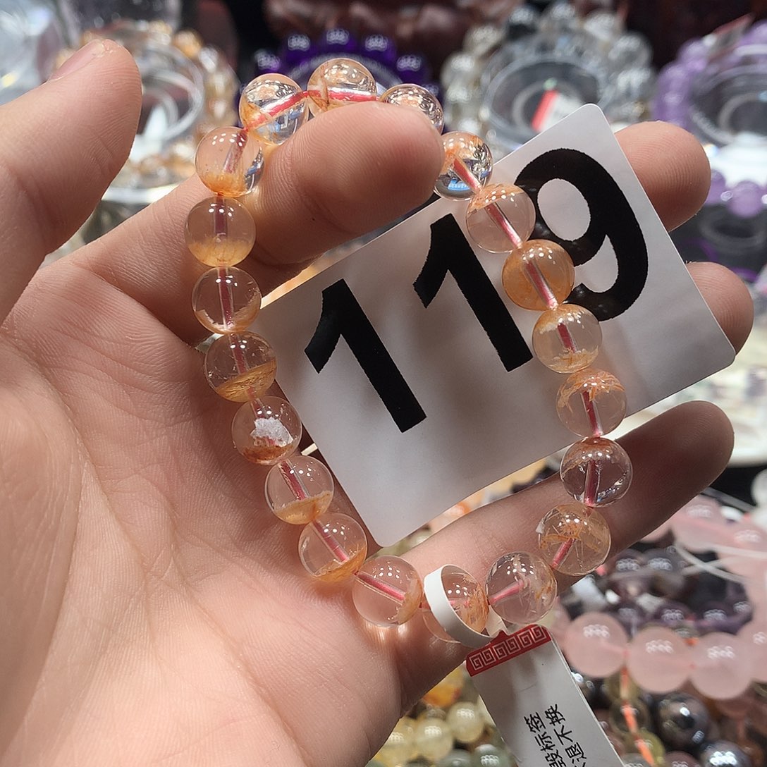 水晶手链未镶嵌天然