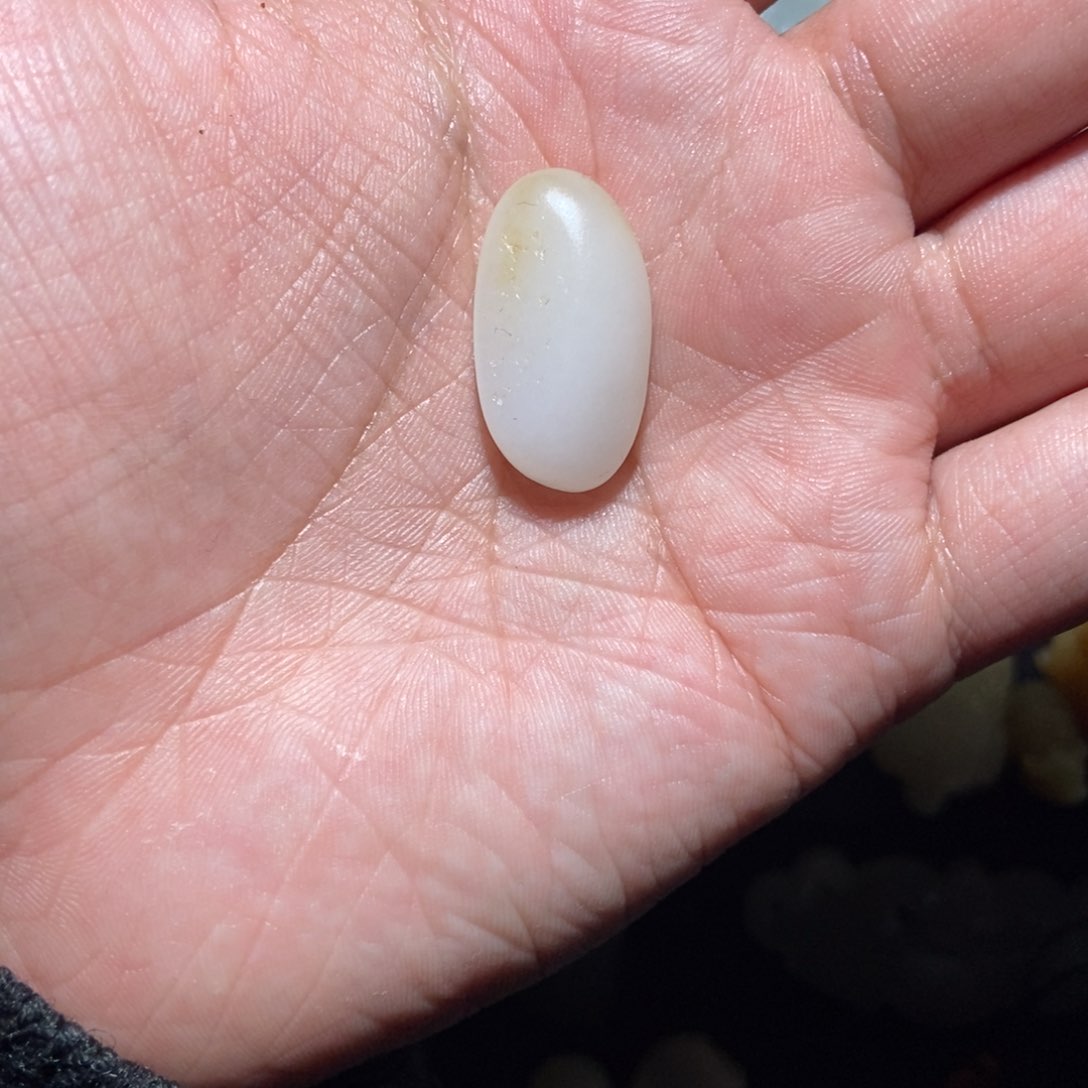 和田玉颈饰未镶嵌清****帽