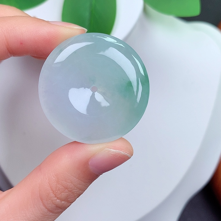 颈饰未镶嵌翡翠33.1-5.9mm