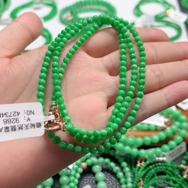 翡翠未镶嵌手链翡翠