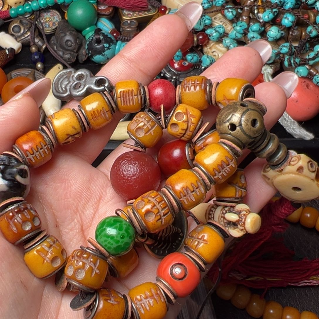 大***）菩提籽类脖挂 单圈