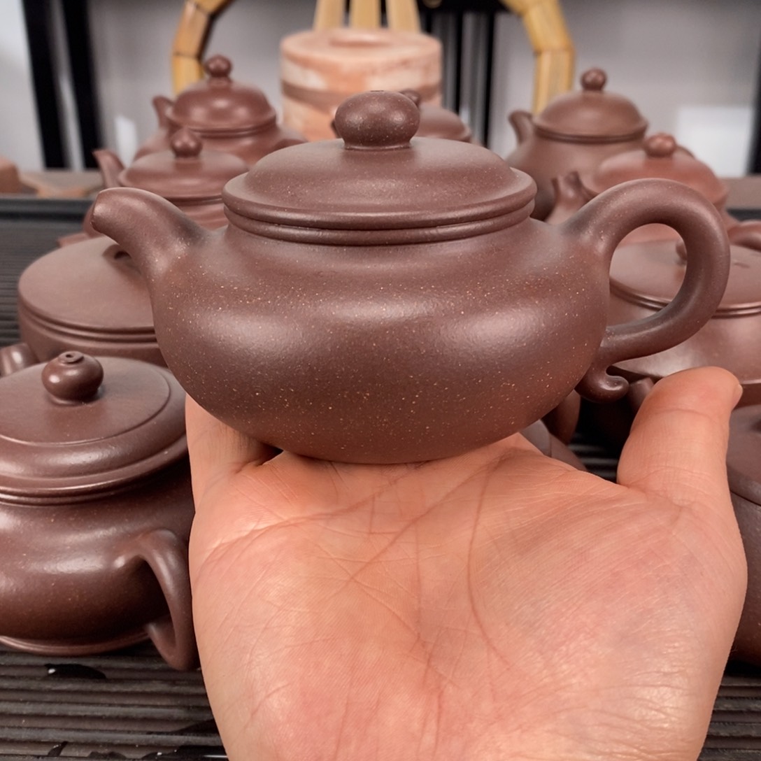 紫砂茶壶底槽清仿古容量240CC