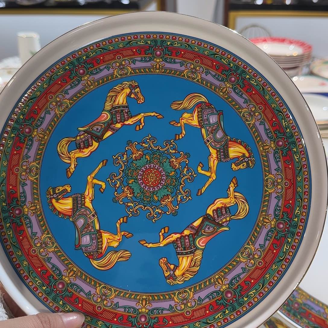 转***神骨瓷珐琅彩工艺制作