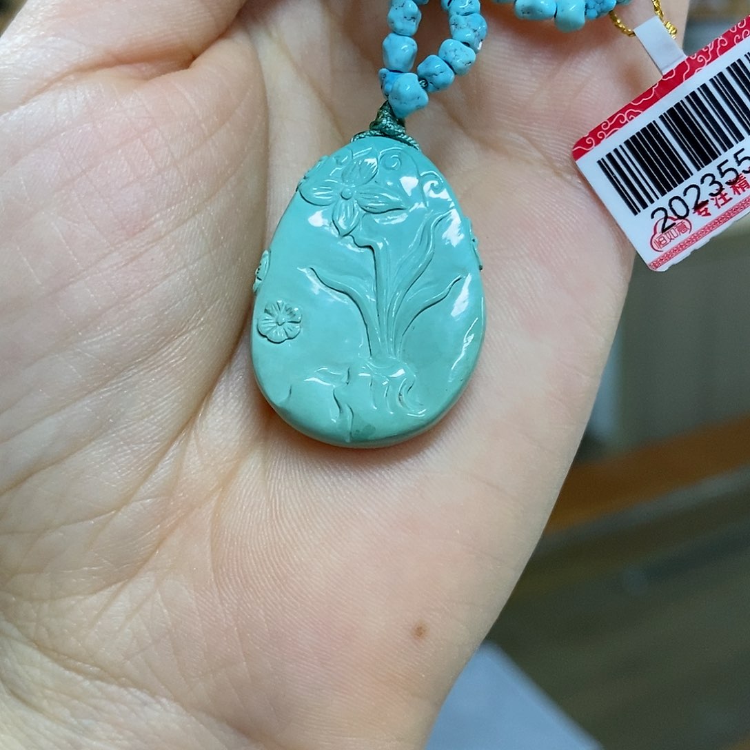 未镶嵌绿松石珠宝奇石