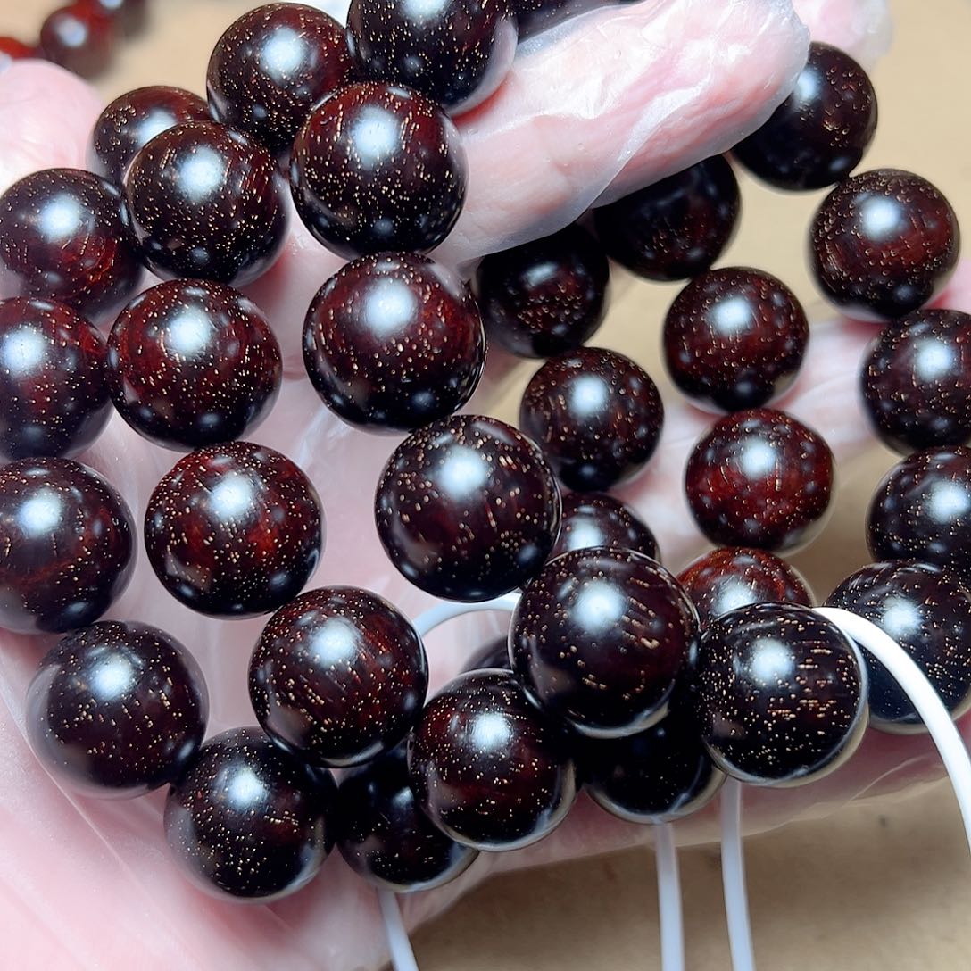 手串/手链小叶紫檀1.8爆满金星孤品传世