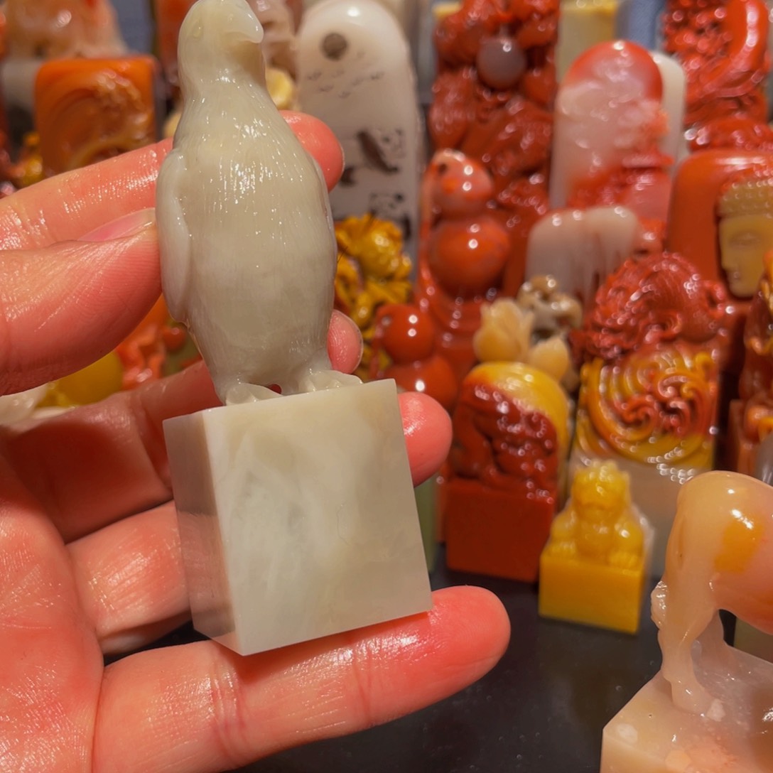 寿山石印石精美寿山