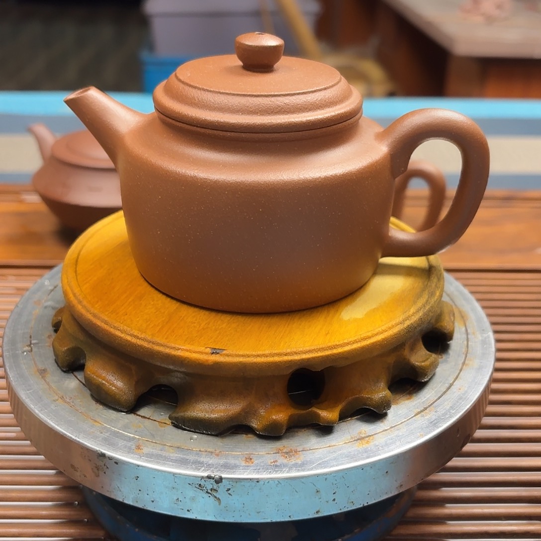 茶壶紫砂半手工制作