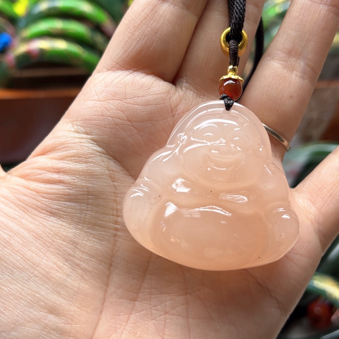 石英岩玉未镶嵌颈饰