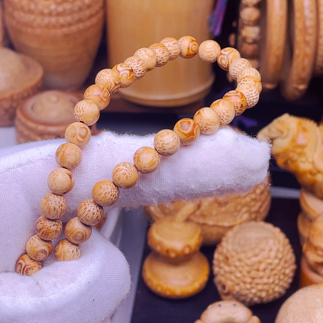 竹常***学竹钉0.7竹钉珠子36颗编绳