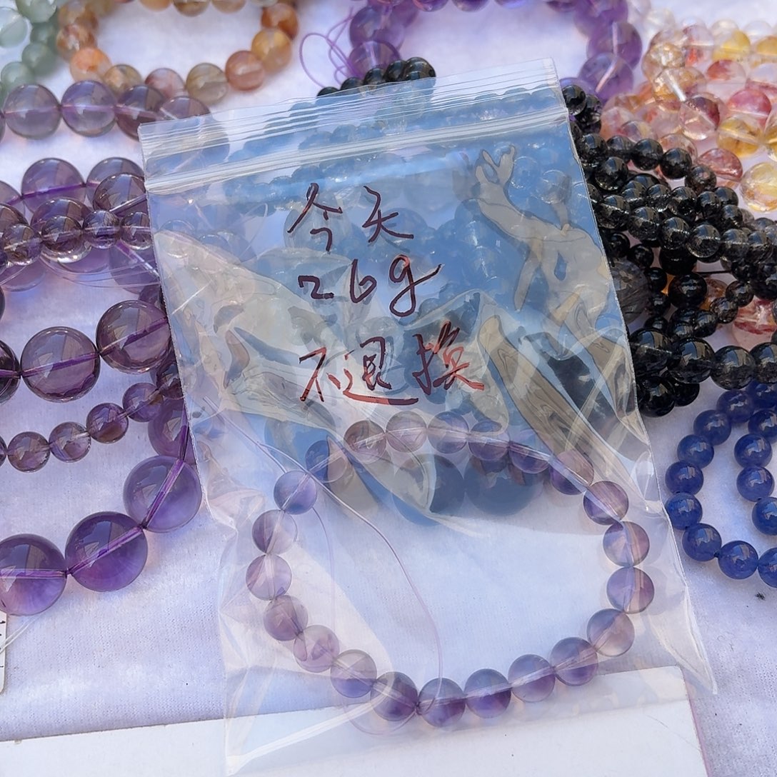 未镶嵌珠宝半成品紫晶