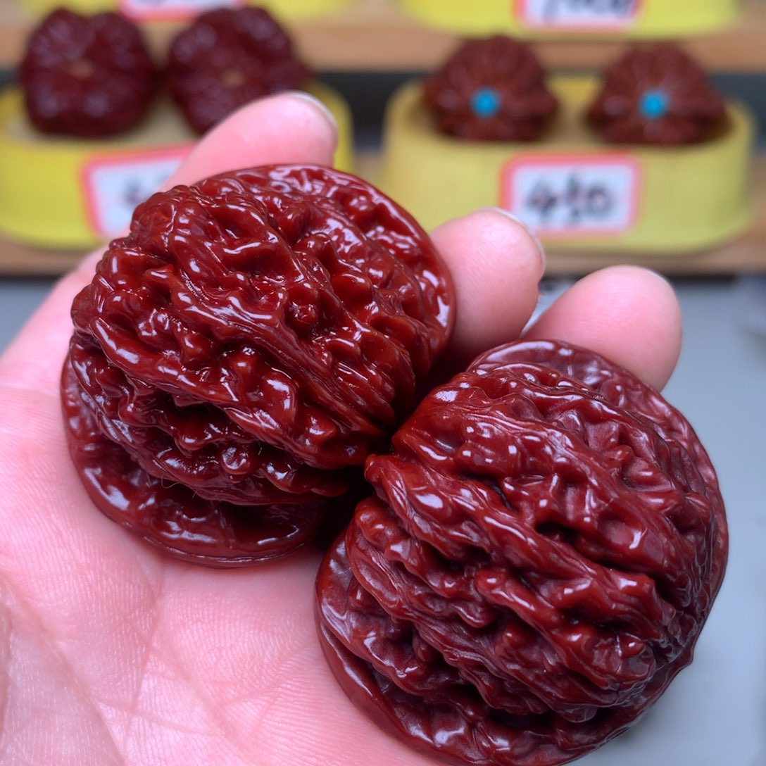 文玩核桃把件四座楼