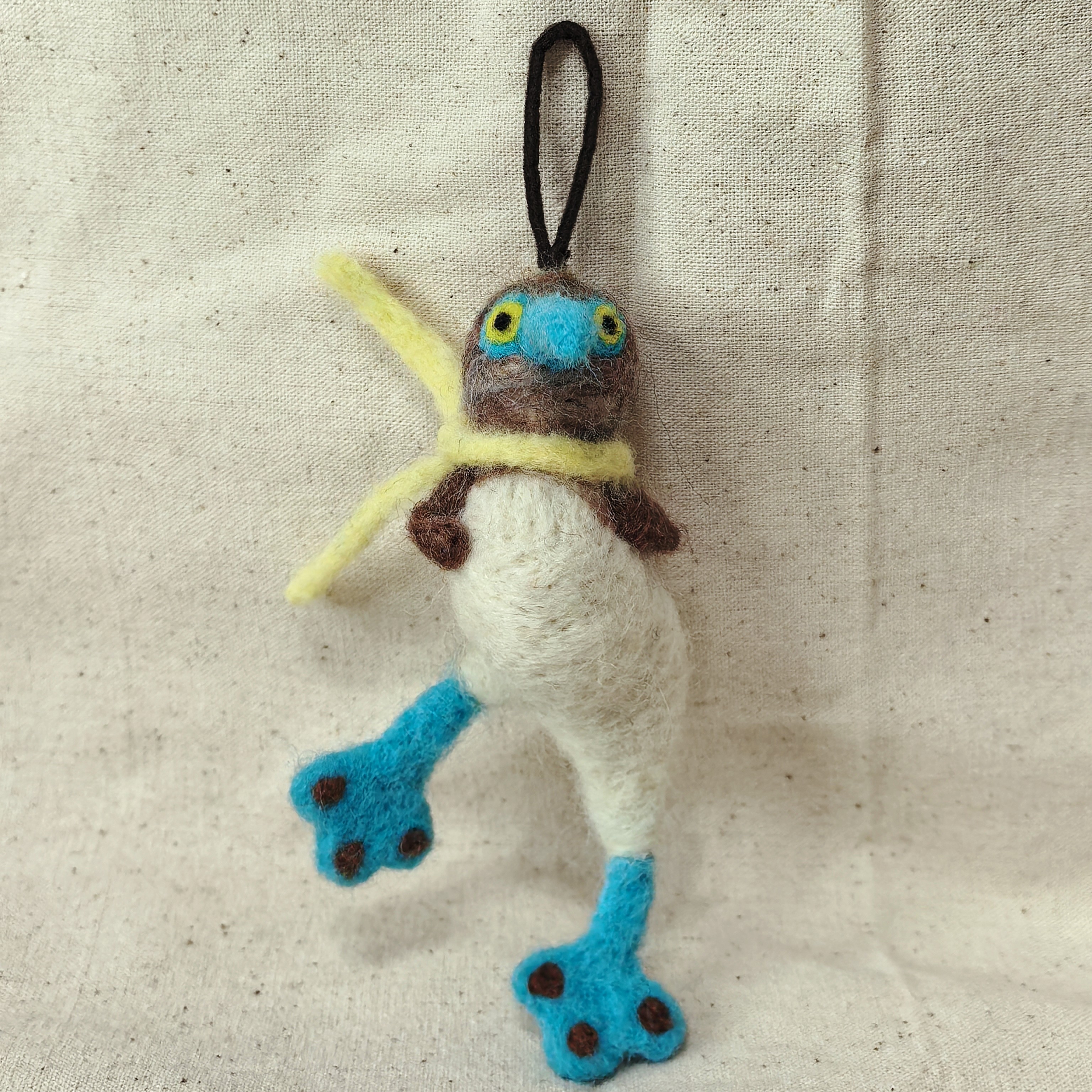 NO退NO换.原创结巴鸟羊毛毡挂饰