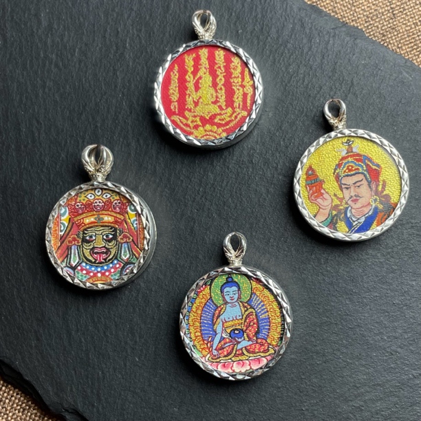 热贡手工唐卡系列(银)