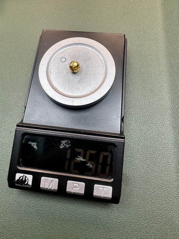 足金无相单珠一枚