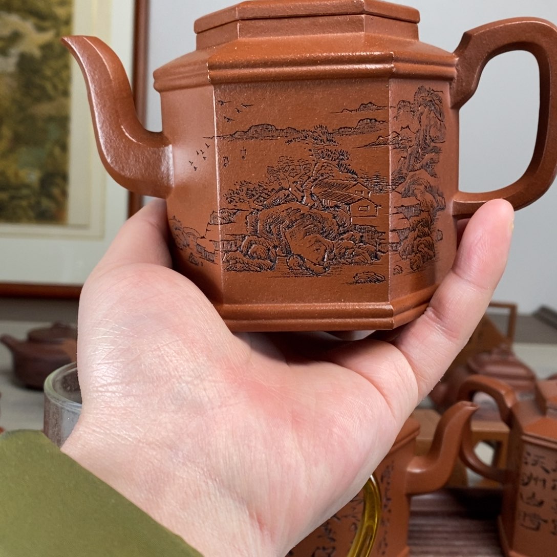 茶壶紫砂原矿泥料传统工艺制作